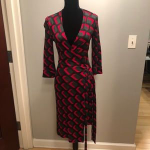 DVF wrap dress